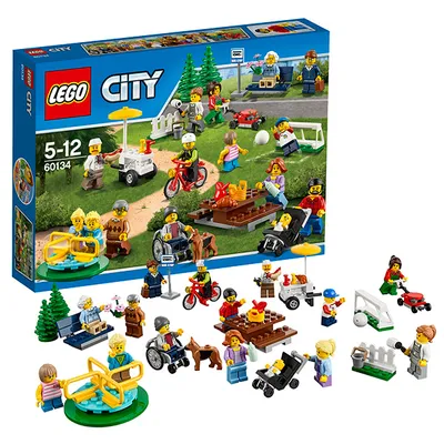 Конструктор LEGO City (Лего Город) "Праздник в парке" 14 мини-фигурок  купить (Арт.60134), LEGO (Лего) - Игрушки для мальчиков - интернет-магазин  детских игрушек Сорока-Белобока г. Екатеринбург