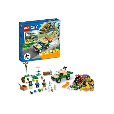 Игрушки Lego Город Миссии по спасению диких животных 60353: купить в  интернет магазине | 