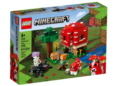 Building Kit Lego Minecraft - Mushroom house | Posters, gifts, merchandise  | 