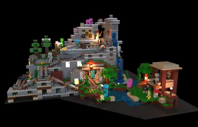 These new Lego Minecraft sets look decidedly more 'Lego' than ever before -  The Verge