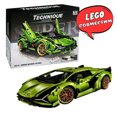 Lego показала на видео полноразмерную копию самого мощного Lamborghini ::  Autonews