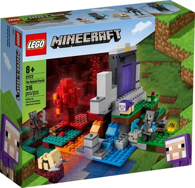 Конструктор LEGO Minecraft The Nether Bastion 21185 купить по цене 4299 ₽ в  интернет-магазине Детский мир