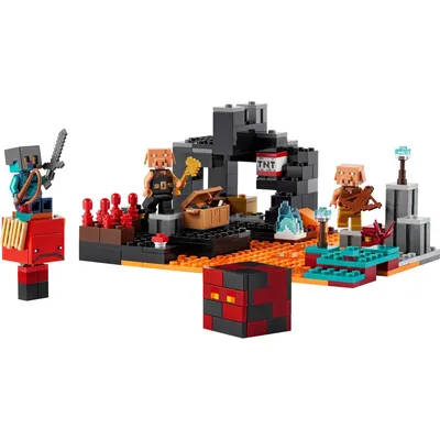 21156 Lego Minecraft Большие фигурки "Крипер и Оцелот", Лего Майнкрафт (id  72035166)
