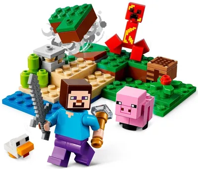 Конструктор LEGO Minecraft Коралловый риф (21164) купить | ELMIR - цена,  отзывы, характеристики