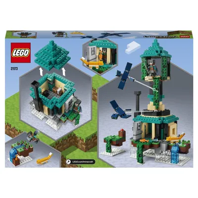 Купить LEGO MINECRAFT Большой Крипер и Оцелот 21156: отзывы, фото и  характеристики на 
