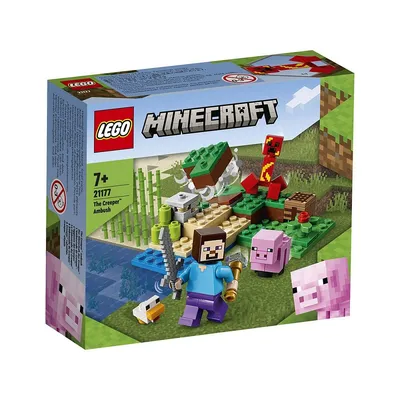 Минифигурки Лего майнкрафт lego minecraft 2 в 1