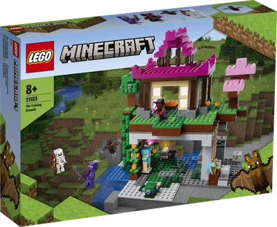 Купить LEGO ЛЕГО Minecraft Площадка для тренировок 21183, цена 2195 грн —   (ID#1589558472)