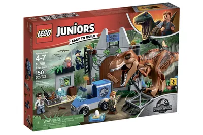 Конструктор LEGO Jurassic World Лего Мир Юрского периода Погоня за ящером  75932 купить в Москве | Доставка по России.