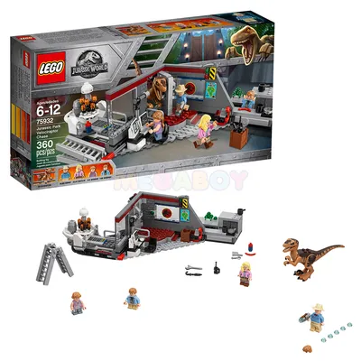 ЛЕГО 75932 купить, LEGO® Jurassic World™ - “Охота на рапторов в Парке Юрского  периода”