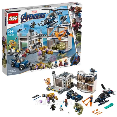 Лего Lego Super Heroes 76131 Битва на базе Мстителей (ID#1301190252), цена:  6499 ₴, купить на 