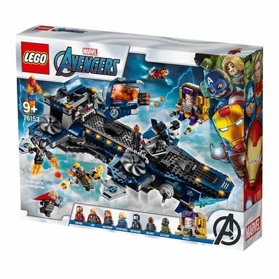 Конструктор LEGO Marvel Avengers Movie 4 76131 Битва на базе Мстителей /  большой игровой набор LEGO 7533139 купить в интернет-магазине Wildberries