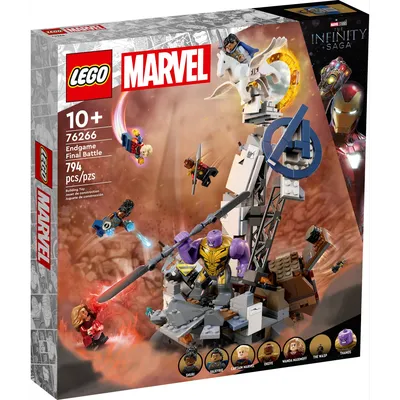 Конструктор LEGO Marvel Avengers 76192 Мстители Финал - решающая битва -  купить с доставкой по выгодным ценам в интернет-магазине OZON (789459142)