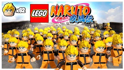 Naruto Shippuden in LEGO Game | 62 Shadow Clones CHALLENGE :D - YouTube