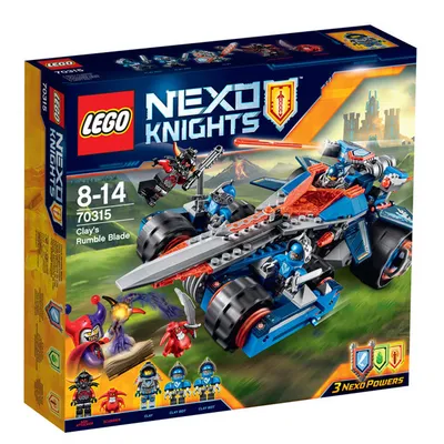 LEGO Nexo Knights 70319 Macy's Thunder Mace review! - YouTube