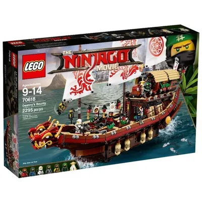 LEGO Ninjago Movie: Летающий корабль Мастера Ву 70618 - купить по выгодной  цене | Интернет-магазин «»