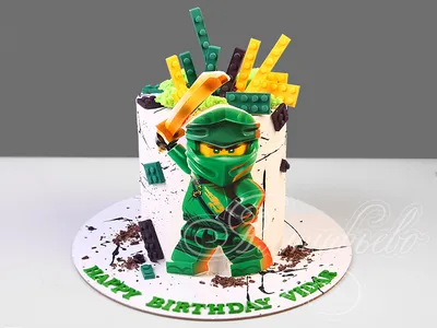 Торт LEGO Ninjago 25093721 стоимостью 5 500 рублей - торты на заказ  ПРЕМИУМ-класса от КП «Алтуфьево»