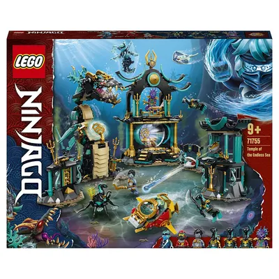 Конструктор LEGO Ninjago Храм Бескрайнего моря 1060 деталей: купить по цене  16232 руб. в Москве и РФ (71755, 5702016912333)