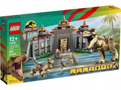 Конструктор Парк Юрского периода: ярость Ти-Рекса 75936 Lego Jurassic World  – заказать по выгодной цене из-за рубежа в «»