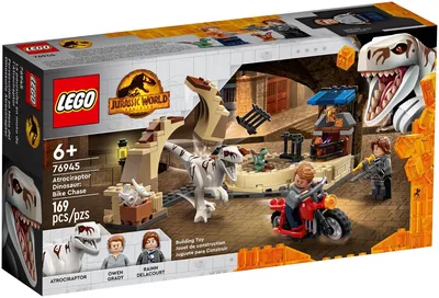 Купить Конструктор LEGO Jurassic World 75932 Охота на рапторов в Парке  Юрского Периода — выгодная цена!