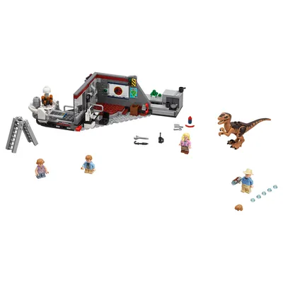 LEGO Jurassic World Охота на рапторов в Парке Юрского Периода (75932)  купить в интернет-магазине: цены на блочный конструктор Jurassic World  Охота на рапторов в Парке Юрского Периода (75932) - отзывы и обзоры,