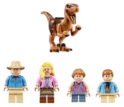 Конструктор LEGO Jurassic World Парк Юрского периода: ярость Ти-Рекса  75936, 3120 шт. - 