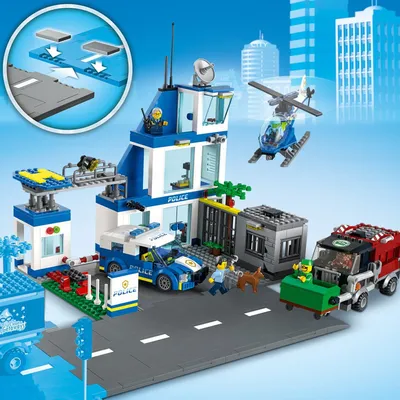 LEGO City 60316 Полицейский участок - BOOMSHOP