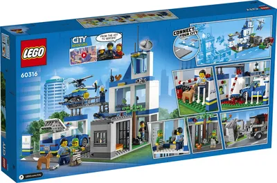 Конструктор LEGO® City Police Полицейский участок 60316 - 