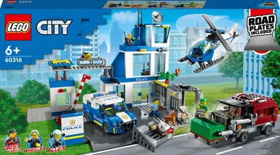 Конструктор LEGO® City Police Полицейский участок 60316 - 