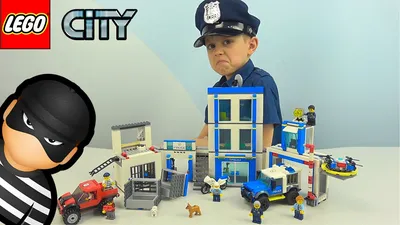 Купить Конструктор LEGO City 60141 Полицейский участок