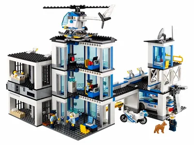 Купить Lego 60141 Игрушка Город Полицейский участок - цена от 5 809 ₽ в Саки