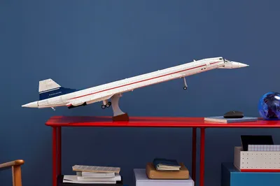 LEGO представила модель сверхзвукового самолёта Concorde - 