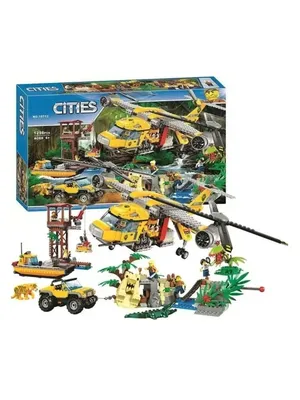 Купить конструктор LEGO City Jungle Explorers Набор Джунгли для начинающих  (60157), цены на Мегамаркет | Артикул: 100000093115