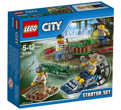 Конструктор LEGO City Новая лесная полиция - 60066 | детские игрушки с  доставкой от интернет-магазина 