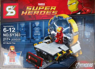 Конструктор LEGO Super Hero Marvel Железный человек,...