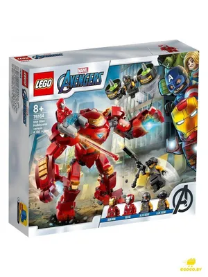 76203 LEGO® Marvel Super Heroes Железный человек: робот, 7+ лет,модель 2022  года 76203 | LEGO® Marvel Super Heroes | LEGO® мир | 