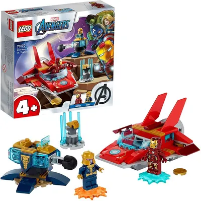 Конструктор LEGO Marvel Super Heroes Лаборатория Железного человека 76125