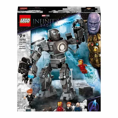 Конструктор LEGO® Marvel Super Heroes Фигурка Железного человека 76206 -  