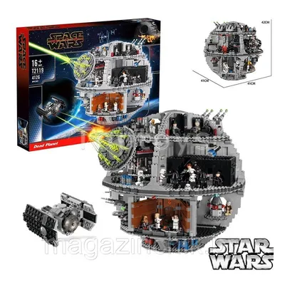 Конструктор Lele StarWars "Звезда смерти" 35000 (аналог LEGO Star Wars  10188) 3803 дет. (ID#66377160), цена: 558 руб., купить на 