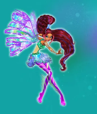 Layla Fairy Form - Winx Club 3D Print Model by Gray World Corporation