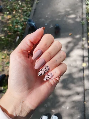 Леопардовые ногти | Леопардовый маникюр, Ногти, Маникюр