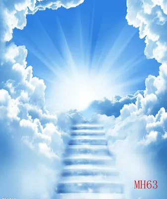 Stairway To Heaven Wall Mural by Jim Warren - Murals Your Way