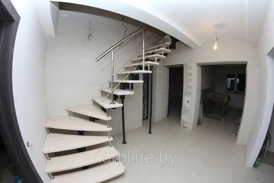 Модульная лестница в дом на 15 ступеней с ограждением.: продажа, цена в  Гродно. Лестницы от "Farb Line" - 32826434