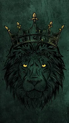 Наклейка "Лев в короне", золото, плоттер, 40 х 30 см (7455435) - Купить по  цене от  руб. | Интернет магазин 
