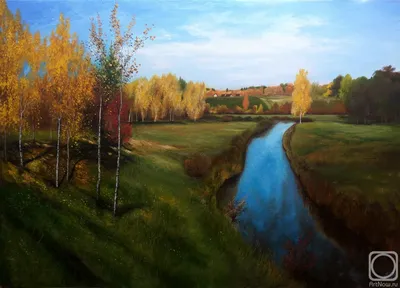Стихотворение «"Золотая осень"(По картине Левитана)», поэт Nina_Nosova