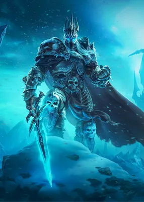 Lich King' Poster, picture, metal print, paint by World Of Warcraft |  Displate