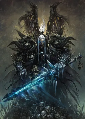 Arthas, The Lich King by me : r/wow