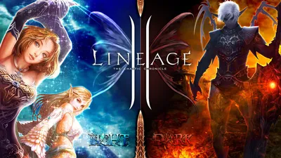 Обои для рабочего стола Lineage 2 Lineage 2 Gracia Фэнтези молодая