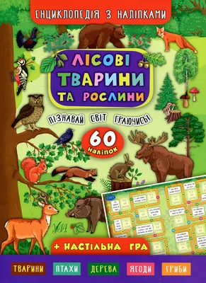 Купити Водяні розмальовки. Лісові звірята, видавництво Кредо, 9789664693513  в інтернет-магазині Петрик П'яточкін з доставкою по всій Україні