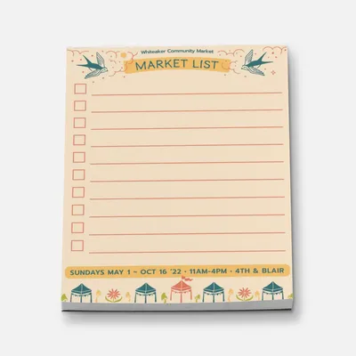 Watercolor Blue Floral To Do List Notepad — Simply Jessica Marie