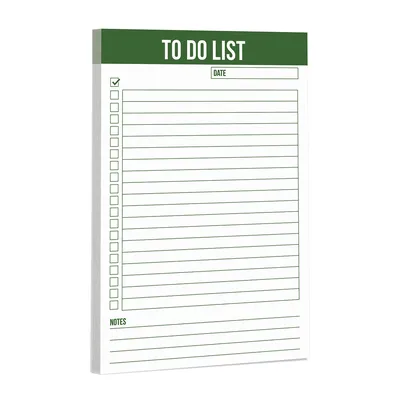 List Notepad | 75-Sheets | 4" x 8" – Simple Self